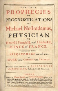 Prophecies of Nostradamus